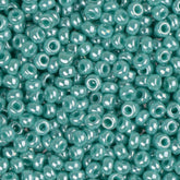 11/0 Miyuki Seed Beads Turquoise Green Opaque Luster #0435